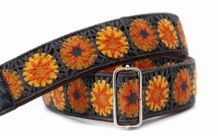 Curea chitară RightOn Crochet Brown