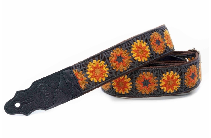 Curea chitară RightOn Crochet Brown