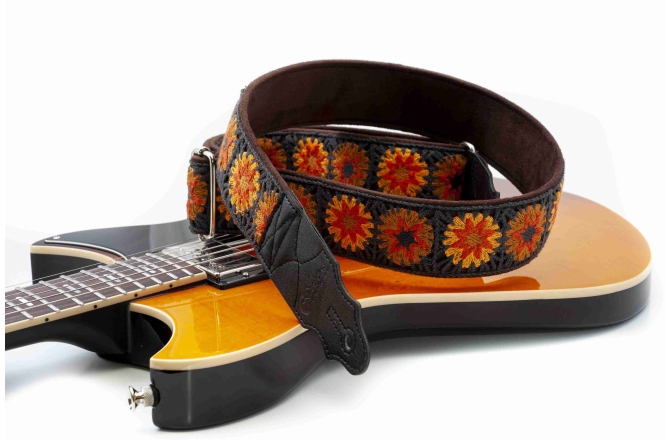 Curea chitară RightOn Crochet Brown