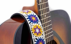 Curea chitară RightOn Crochet White