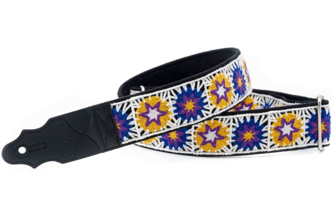 Curea chitară RightOn Crochet White
