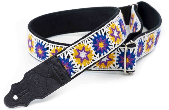 Curea chitară RightOn Crochet White