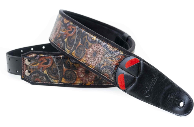 Curea chitară RightOn Crunch Black