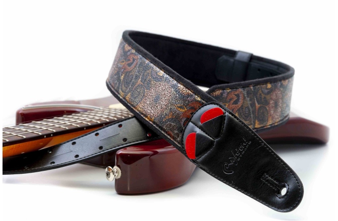 Curea chitară RightOn Crunch Black