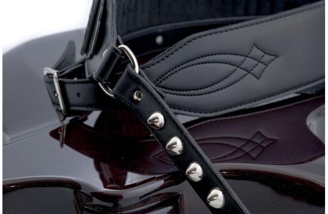 Curea chitară RightOn J.l. Python Black