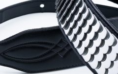 Curea chitară RightOn J.l. Python Black