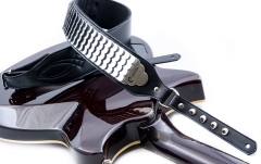 Curea chitară RightOn J.l. Python Black