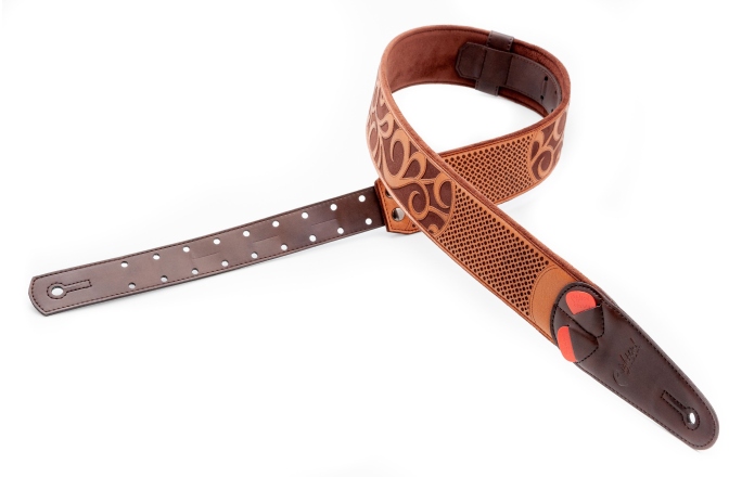 Curea chitară RightOn Nashville  Light Brown
