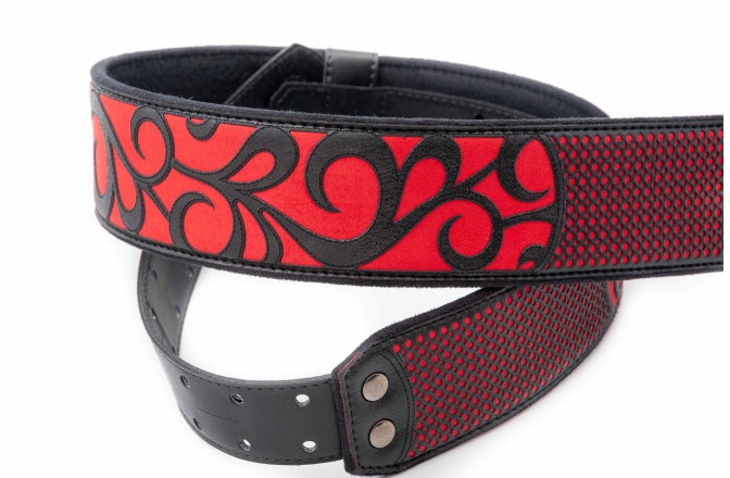 Curea chitară RightOn Nashville  Red
