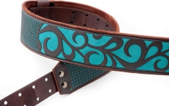 Curea chitară RightOn Nashville  Teal