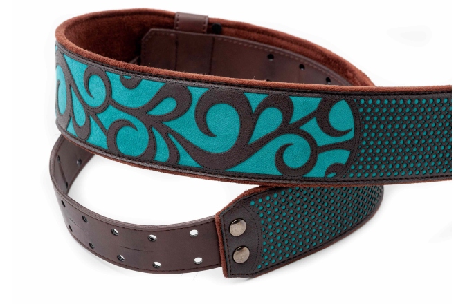 Curea chitară RightOn Nashville  Teal