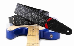 Curea chitară RightOn Paisley Black