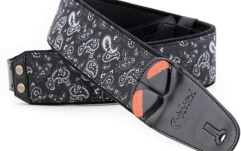 Curea chitară RightOn Paisley Black