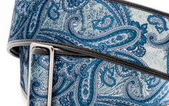 Curea chitară RightOn Paisley Velvet-60 Blue
