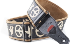 Curea chitară RightOn Peace & Doves Black