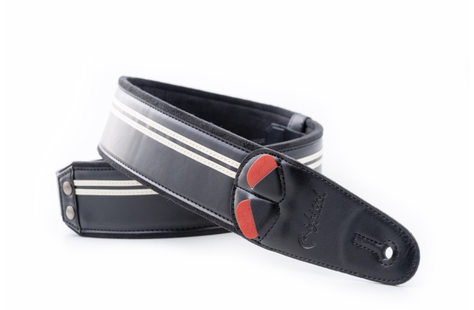Curea chitară RightOn Race-60 Black