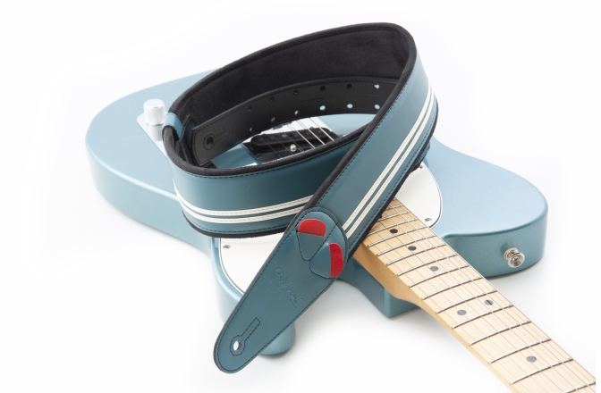 Curea chitară RightOn Race-60 Teal
