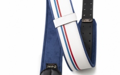 Curea chitară RightOn Race-60 White