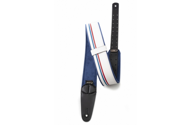 Curea chitară RightOn Race-60 White