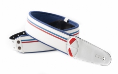 Curea chitară RightOn Race-60 White