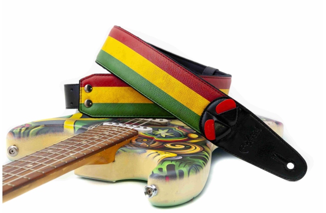Curea chitară RightOn Rasta Rasta