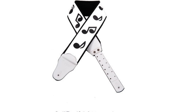 Curea chitară RightOn S.r.v.  White