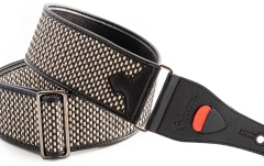 Curea chitară RightOn Salt&pepper Ii Black
