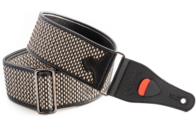 Curea chitară RightOn Salt&pepper Ii Black