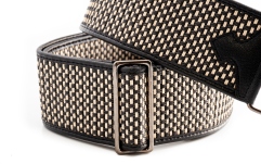 Curea chitară RightOn Salt&pepper Ii Black