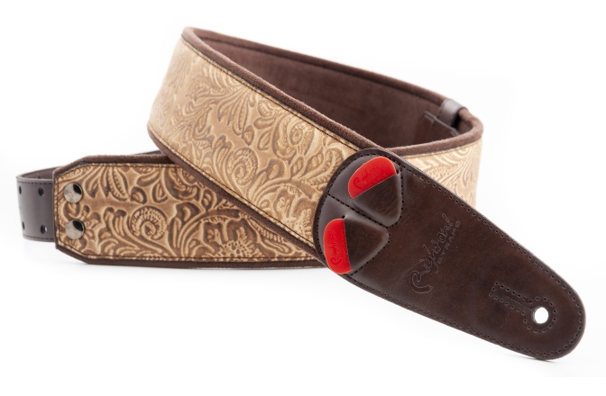 Curea chitară RightOn Sandokan-60 Beige