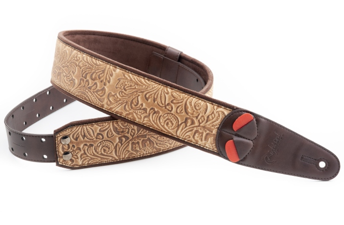 Curea chitară RightOn Sandokan-60 Beige