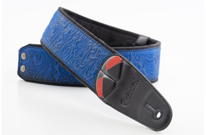 Curea chitară RightOn Sandokan-60 Blue