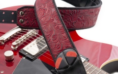 Curea chitară RightOn Sandokan-60 Red