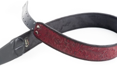 Curea chitară RightOn Sandokan-60 Red