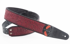 Curea chitară RightOn Sandokan-60 Red