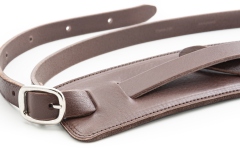 Curea chitară RightOn Slim  Brown
