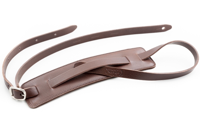 Curea chitară RightOn Slim  Brown