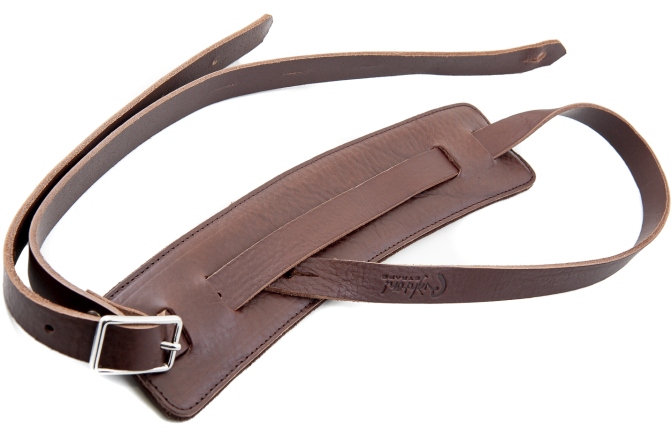 Curea chitară RightOn Slim  Brown