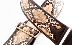 Curea chitară RightOn Snake Ii Beige