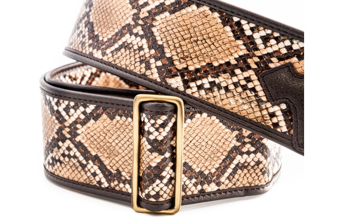Curea chitară RightOn Snake Ii Beige