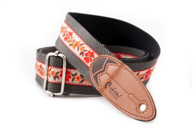 Curea chitară RightOn Surf Hawaii Black