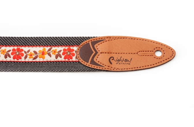 Curea chitară RightOn Surf Hawaii Black