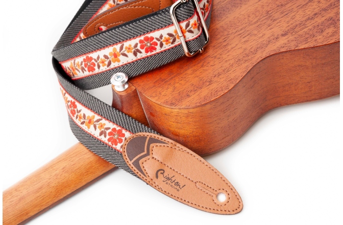 Curea chitară RightOn Surf Hawaii Black