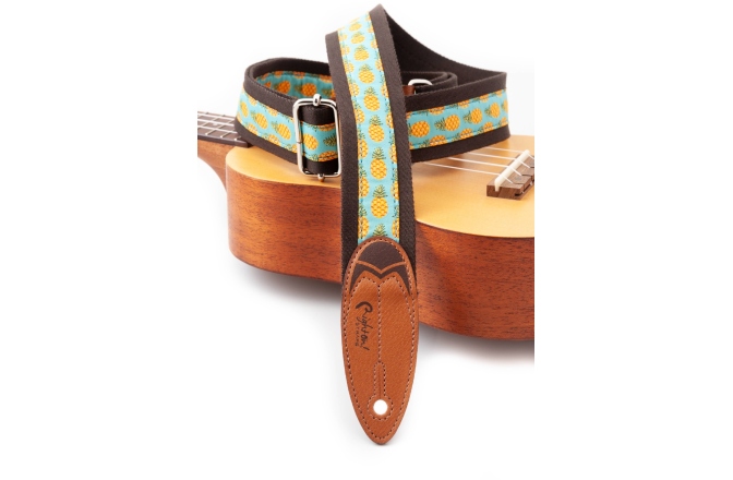 Curea chitară RightOn Surf Malibu Brown