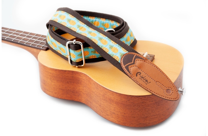 Curea chitară RightOn Surf Malibu Brown