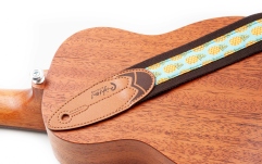 Curea chitară RightOn Surf Malibu Brown