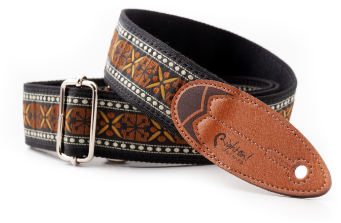 Curea chitară RightOn Surf Rider Brown