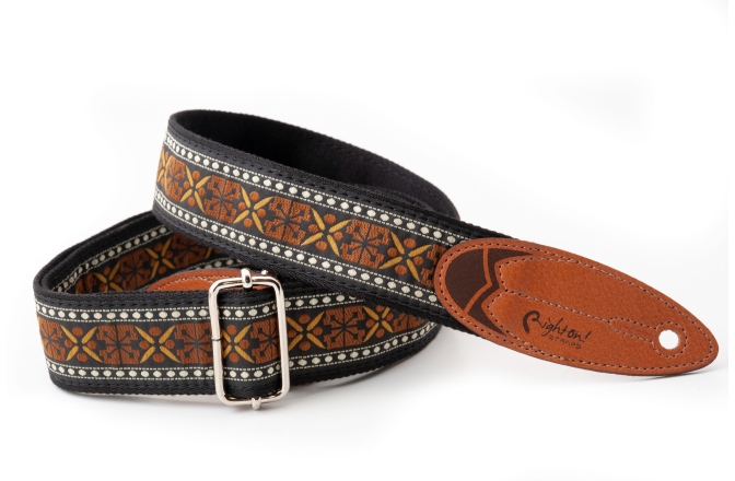 Curea chitară RightOn Surf Rider Brown