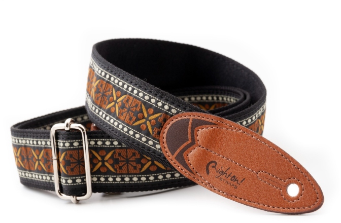 Curea chitară RightOn Surf Rider Brown