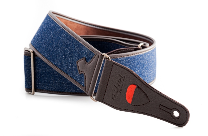 Curea chitară RightOn Talisman Denim Blue